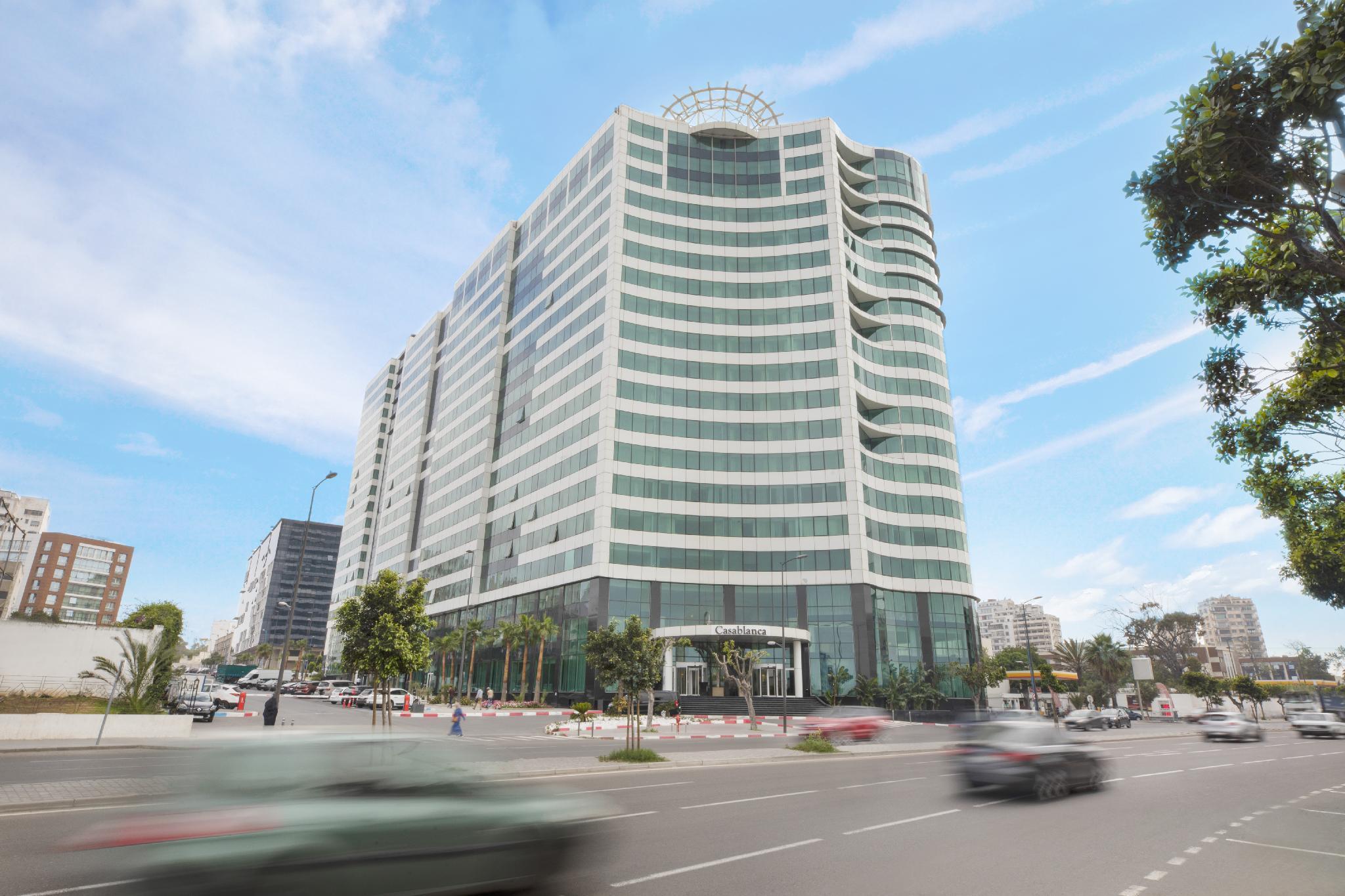 Grand Mogador City Center Casablanca Eksteriør billede The headquarters of the National Bank of Egypt in Tahrir Square, Cairo