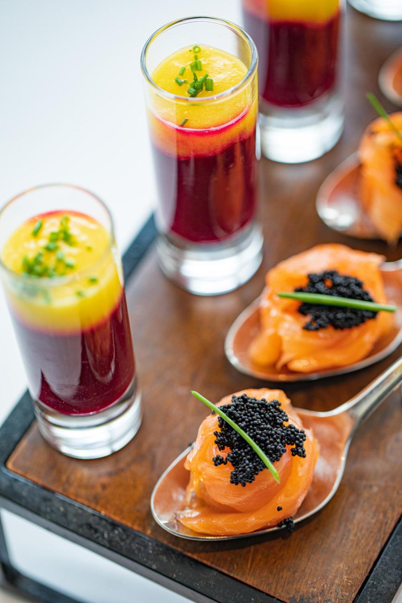 Grand Mogador City Center Casablanca Eksteriør billede Caviar and other hors d'oeuvres